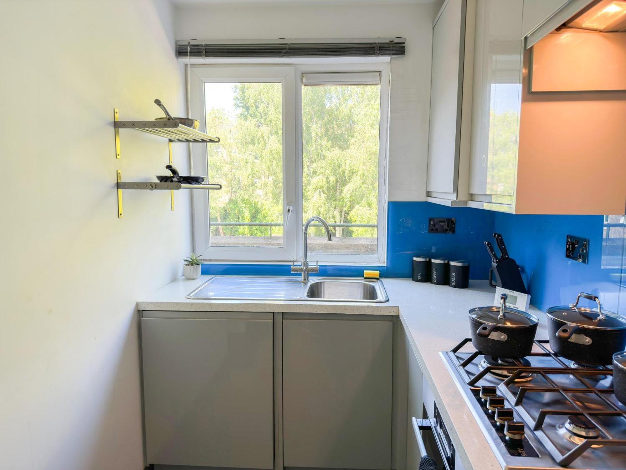 Appartement Cozy 2-bedroom Flat With Private Balcony Near Islington Station, Canonbury