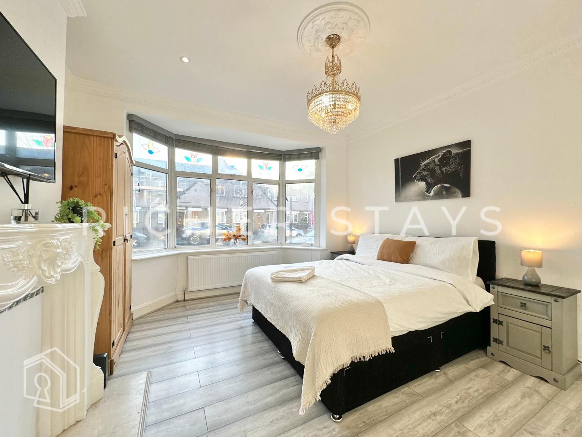 Modern 1-2 Bedroom East Ldn Flat With Private Garden Lägenhet