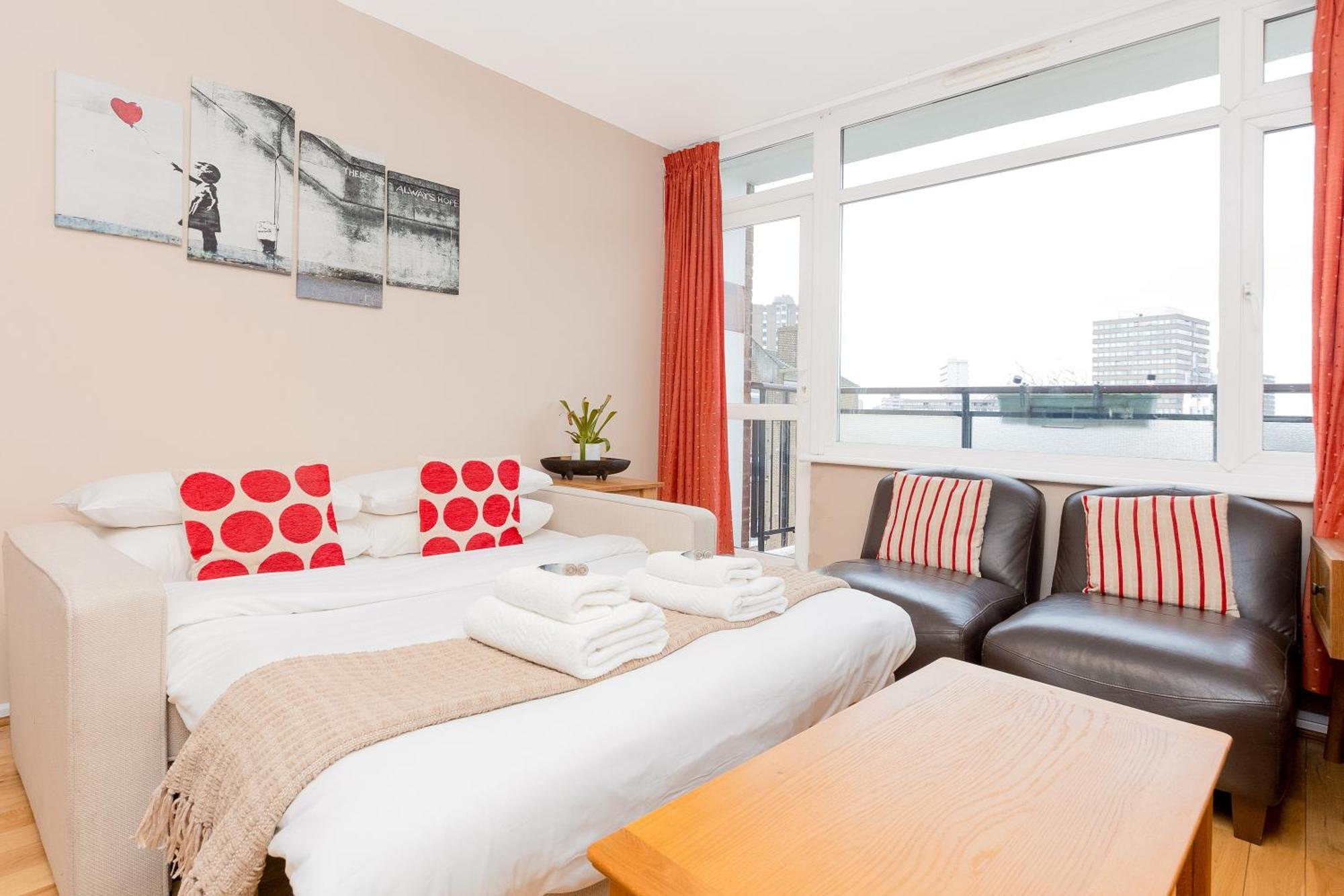 Lejlighed 2br Balcony, Battersea, 5min Clapham Junction St London