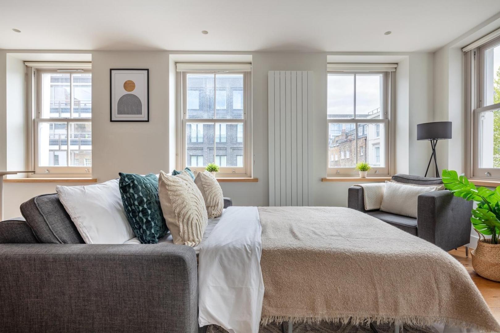 Appartement Bnbnook - Chic Fitzrovia 1br By Bloomsbury Londen