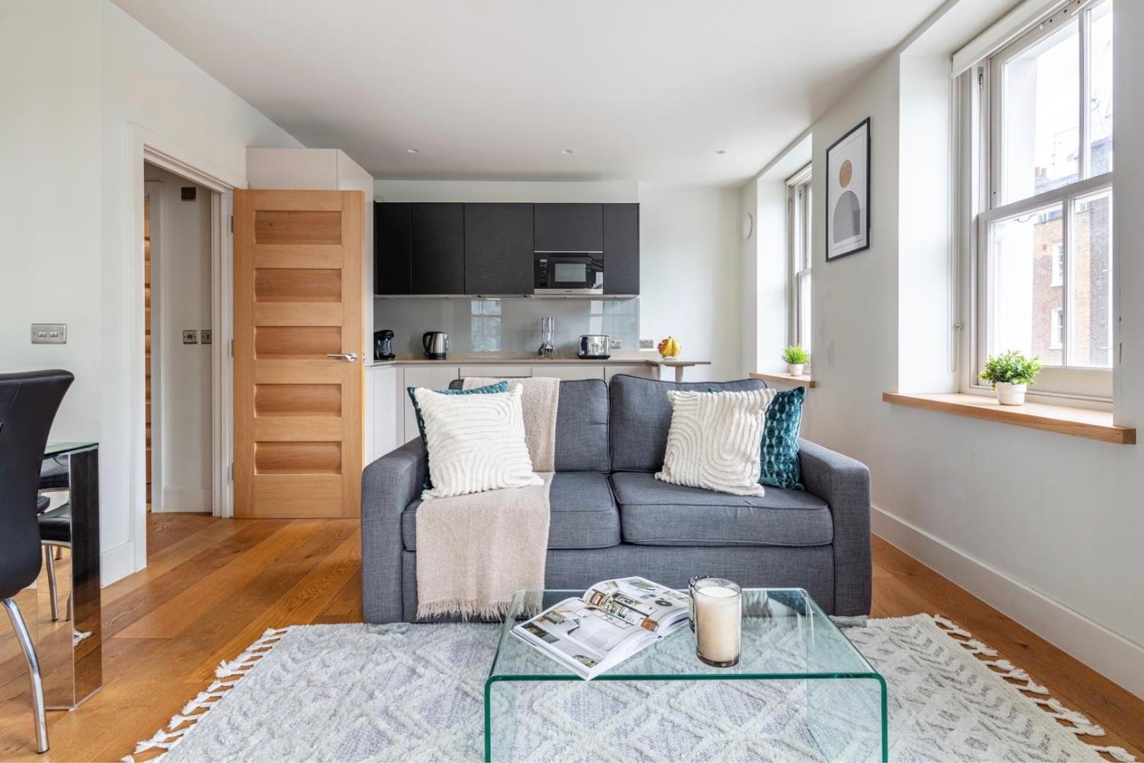 Appartement Bnbnook - Chic Fitzrovia 1br By Bloomsbury Londen