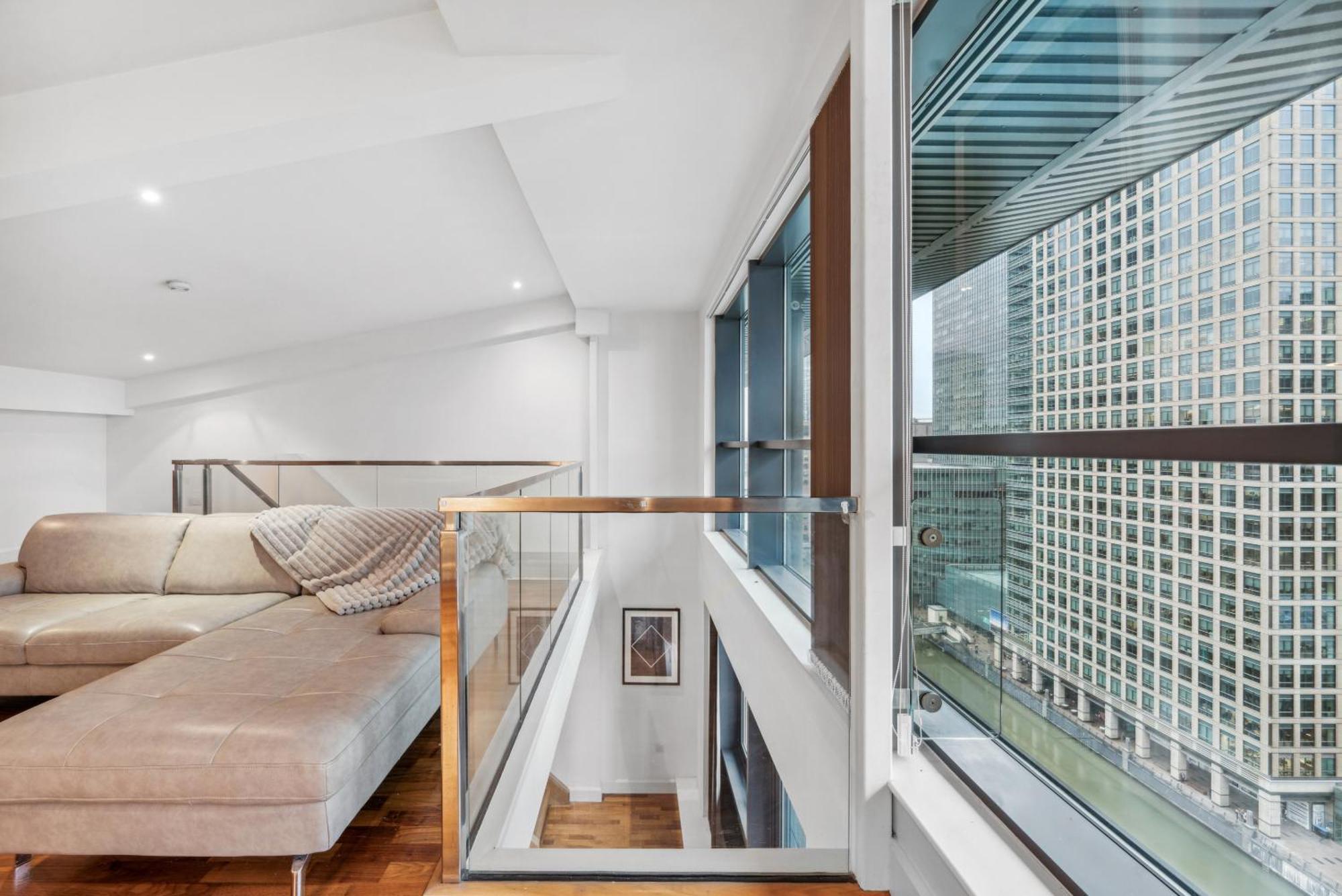 Canary Wharf Riverview 2floor Penthouse Semesterbostad London