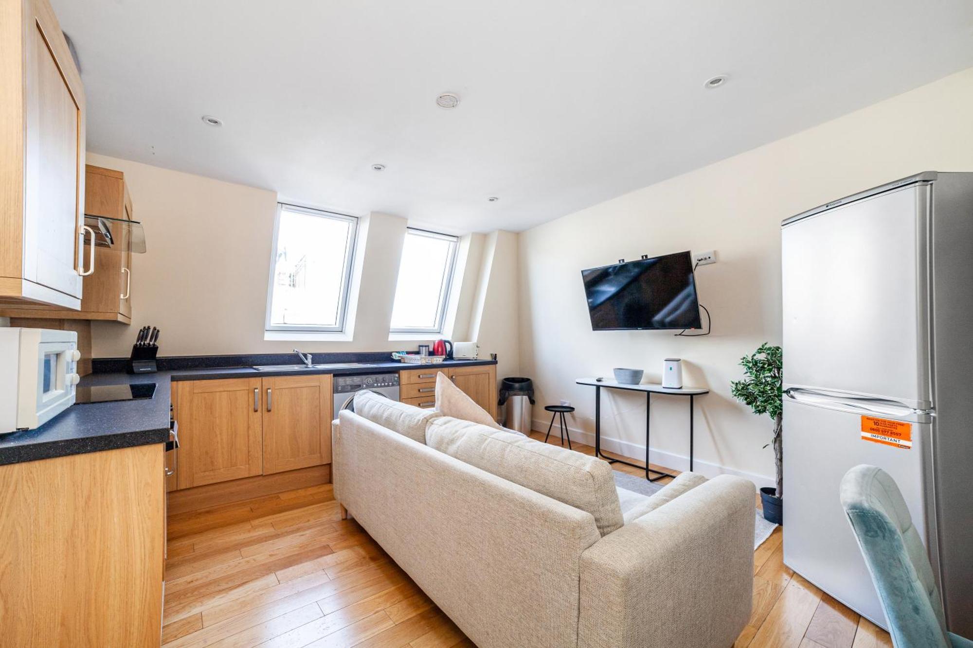 Lägenhet Perfect 3 King Bed Flat Near Islington London