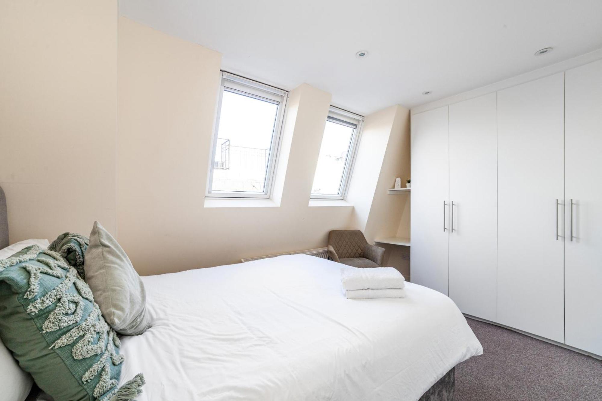 Lägenhet Perfect 3 King Bed Flat Near Islington