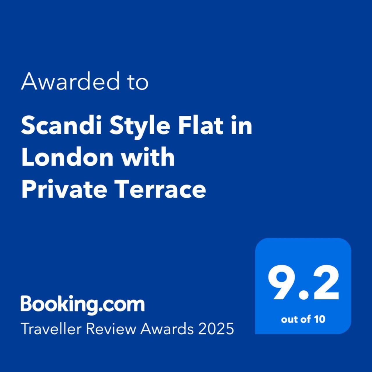 Scandi Style Flat In With Private Terrace Lägenhet *