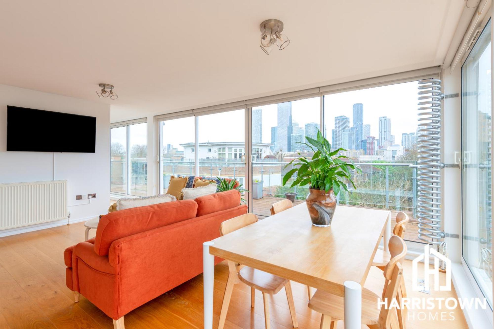 2 Bed Penthouse In Canada Water With Huge Balcony & Canary Wharf View *