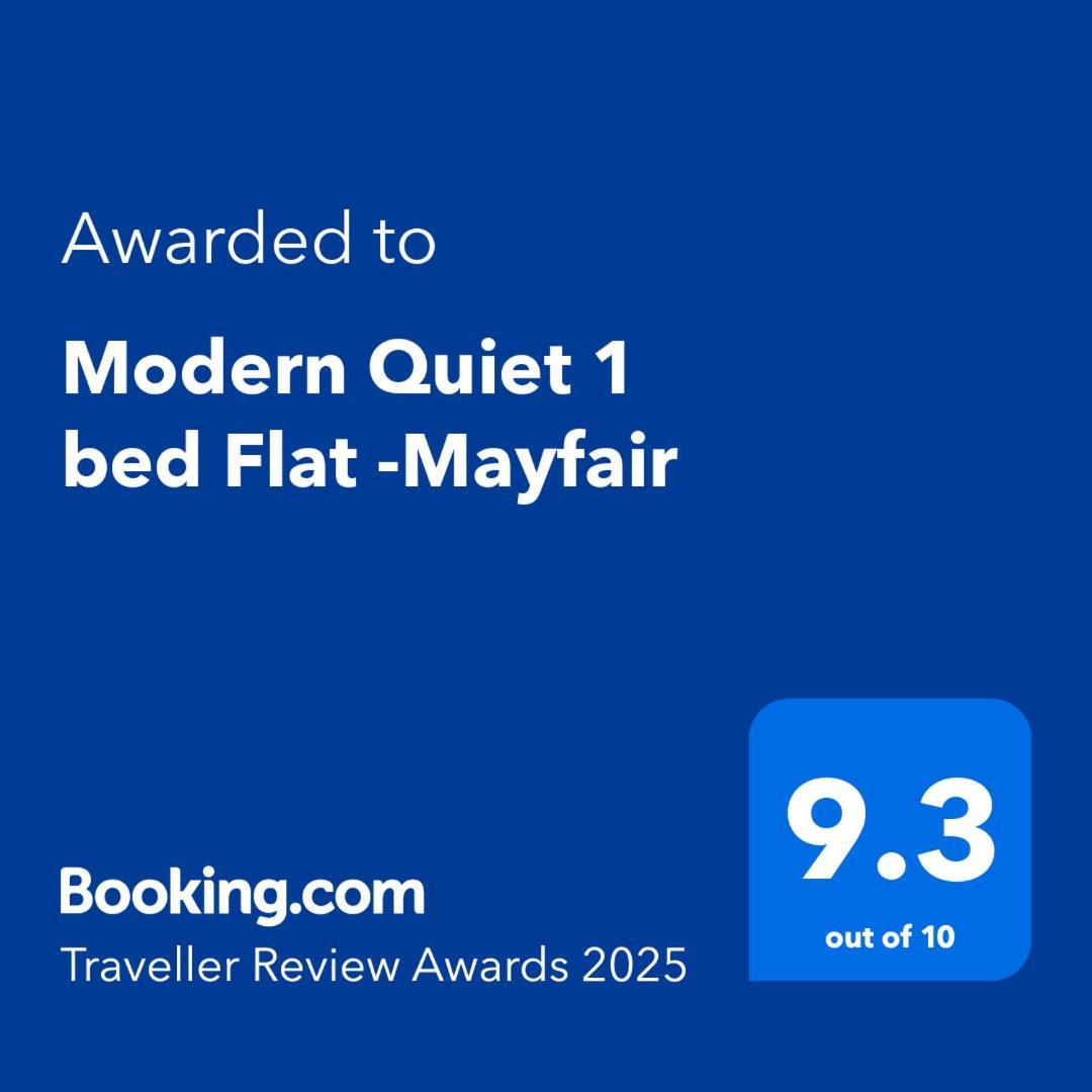 Modern Quiet 1 Bed Flat -mayfair Londen