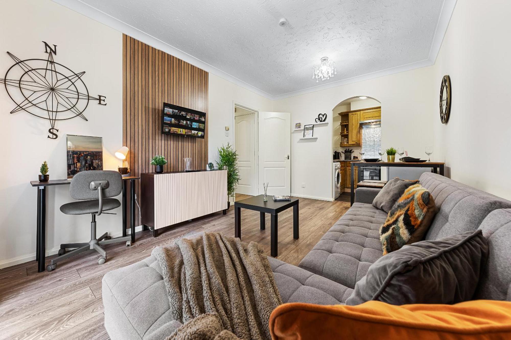 Elegant & Cozy Fbs Downtown Flat * Londra