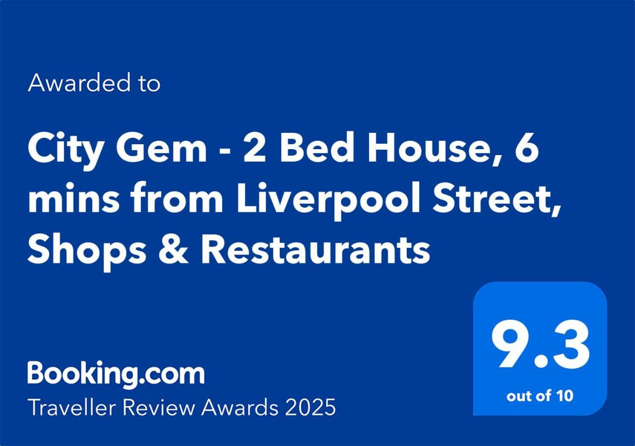 Ferienhaus Gem - 2 Bed House, 6 Mins From Liverpool Street, Shops & Restaurants London