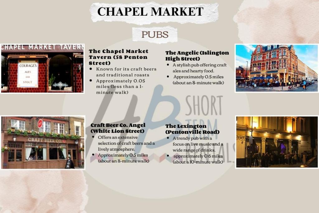 Central 3br Flat Walk To Angel & City Centre Appartement