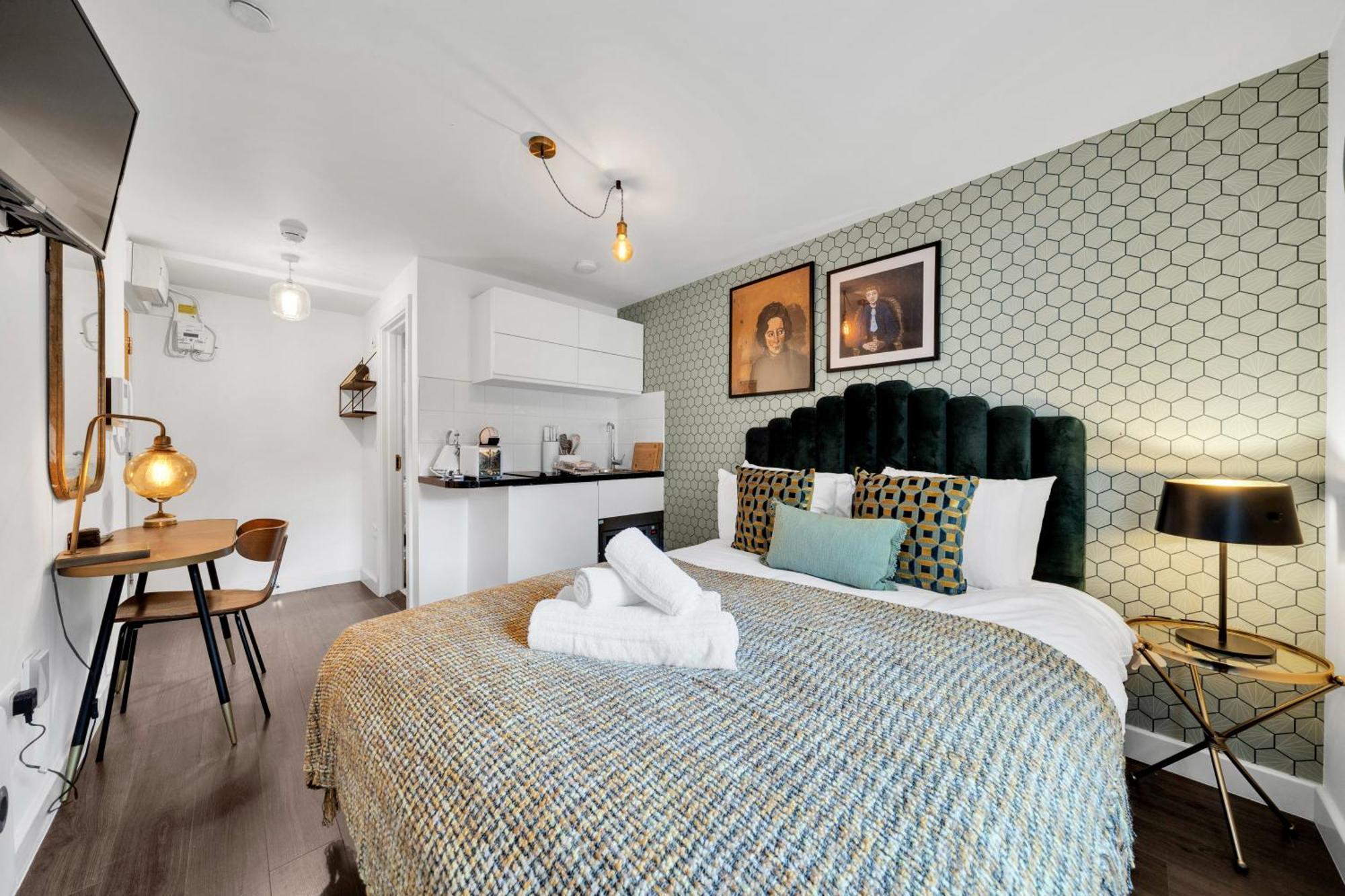 Lägenhet Urban Elegance Luxury Living With Kitchenette