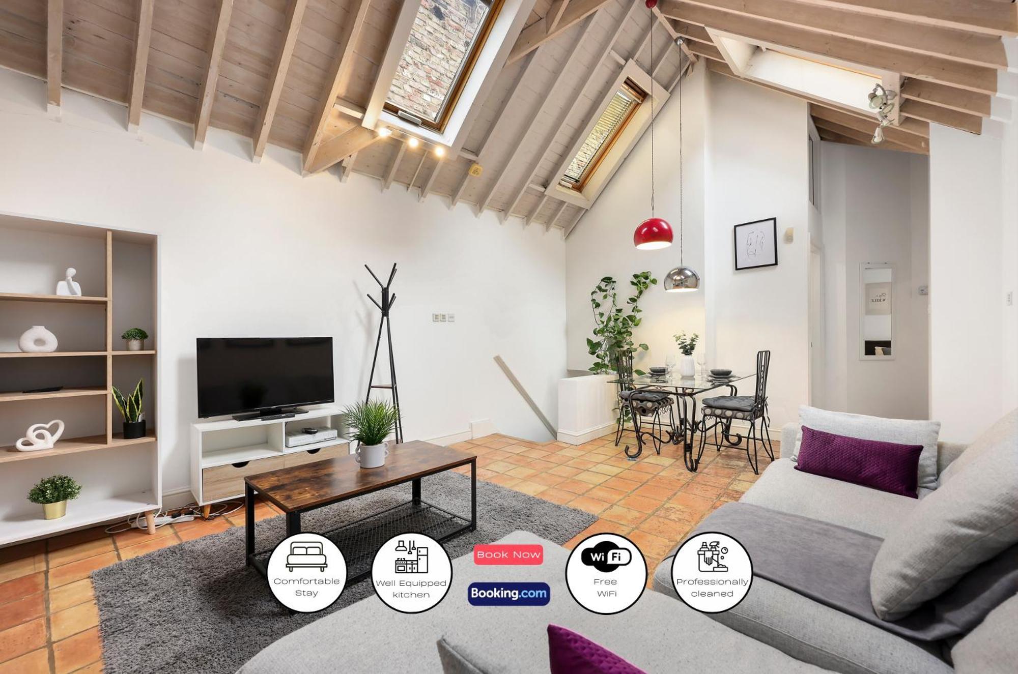 Apartment Cozy Private 1-bedroom Short Term & Flexible Renting Hoxton With Free Wifi London