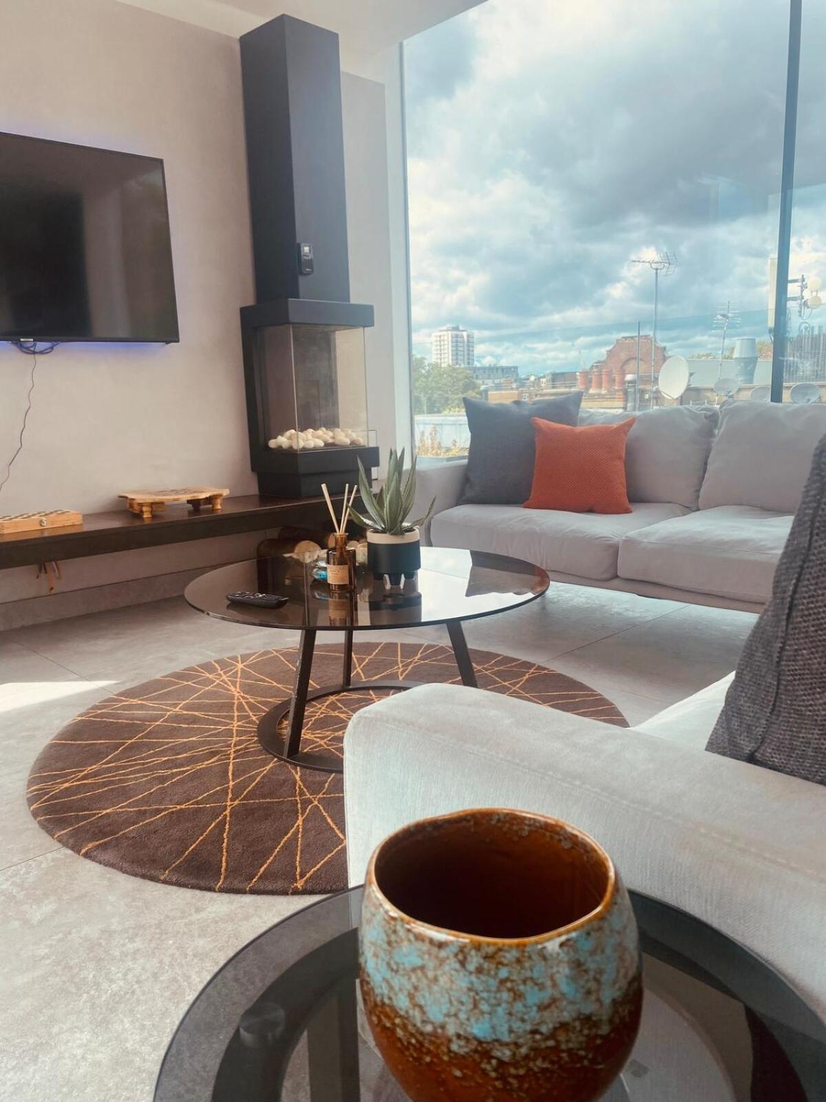 Lejlighed Trendy Shoreditch 3 Bed 2 Bath Penthouse With Terrace & Park View