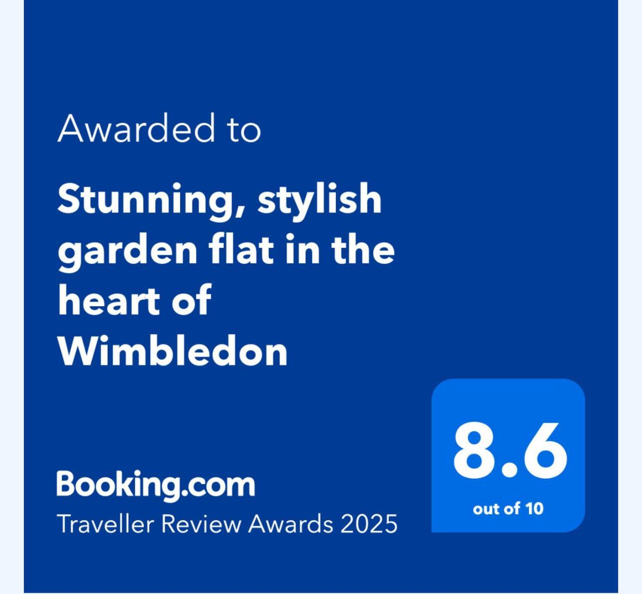 Stunning, Stylish Garden Flat In The Heart Of Wimbledon Lejlighed