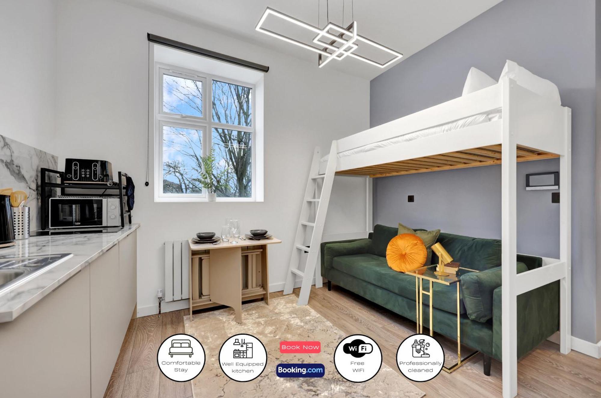 Appartement Hilldrop Short Term & Flexible Renting Islington With Free Wifi, Parking & Garden