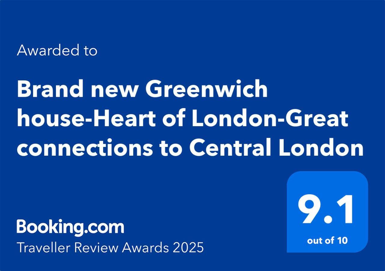 Brand New Greenwich House-heart Of London-great Connections To Appartement *