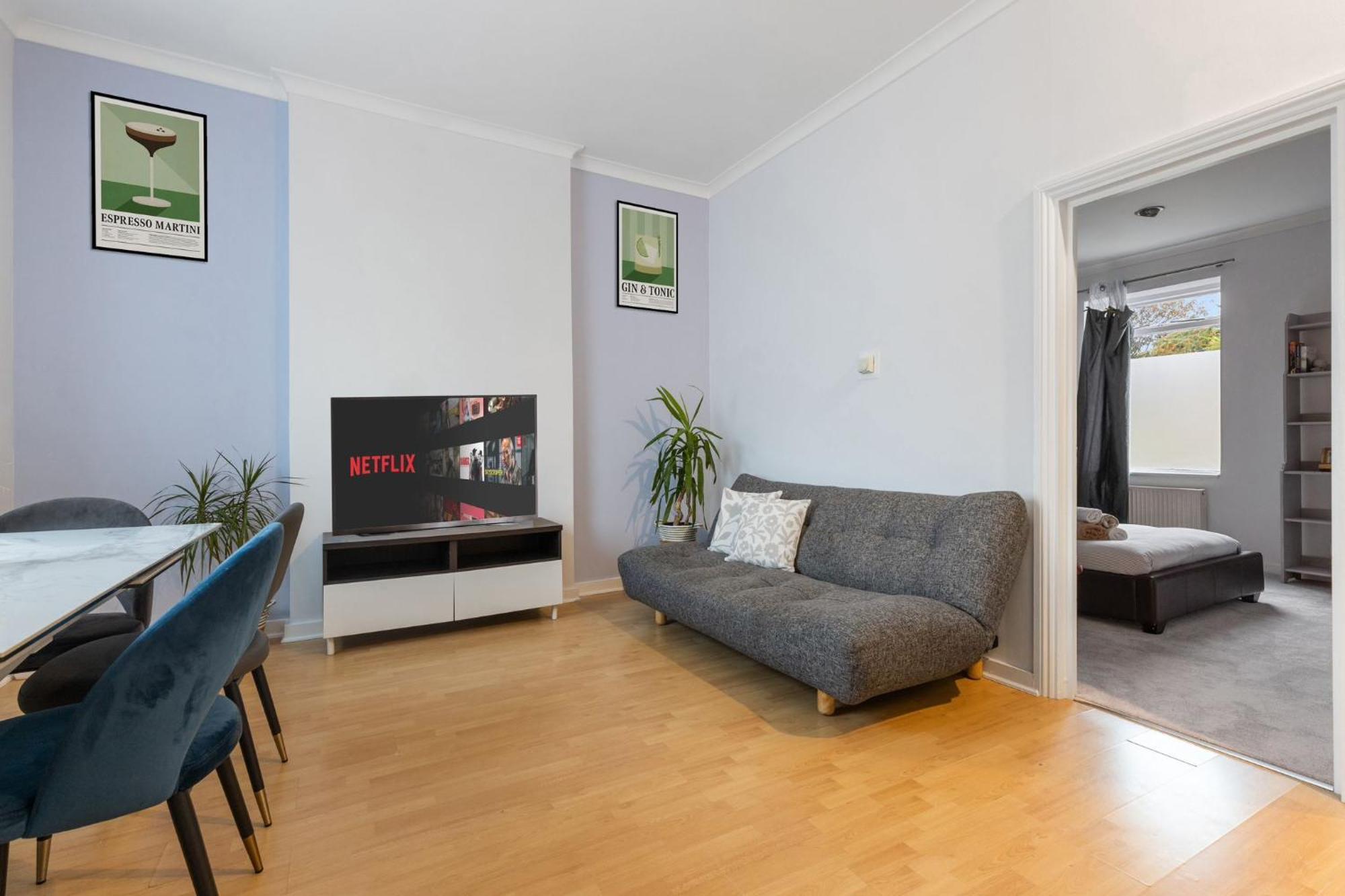 Cosy 1-bed Flat For 4 Ppl W Parking Leilighet *