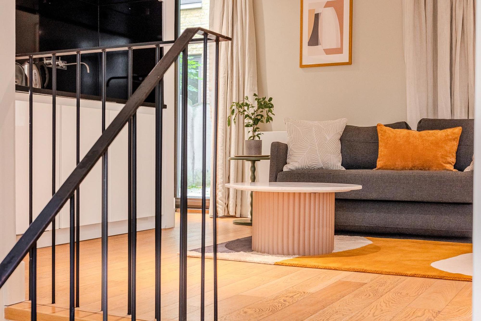 Lägenhet Modern 1br Duplex, 3 Min Blackfriars St! *