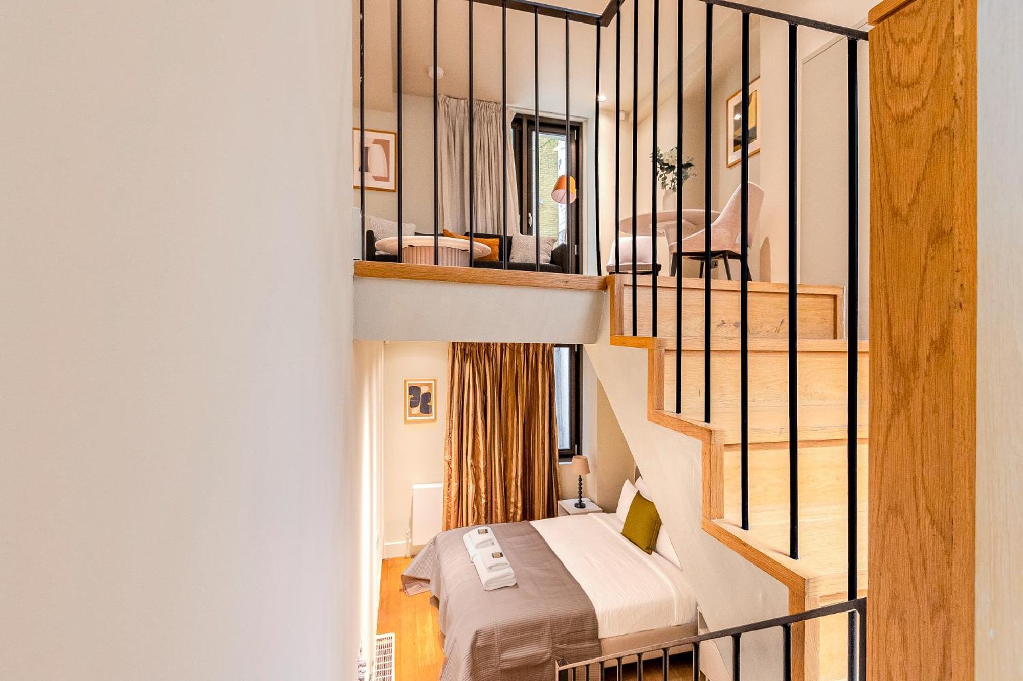 Modern 1br Duplex, 3 Min Blackfriars St! Lägenhet *