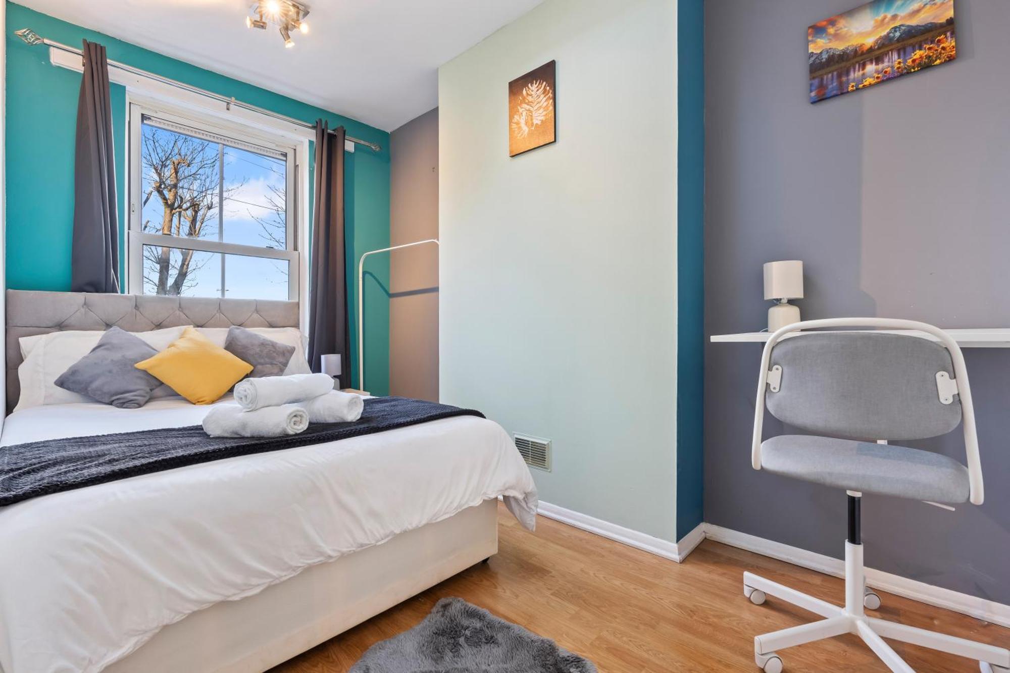 Vakantiehuis Impeccable 4-bed House In Brixton *