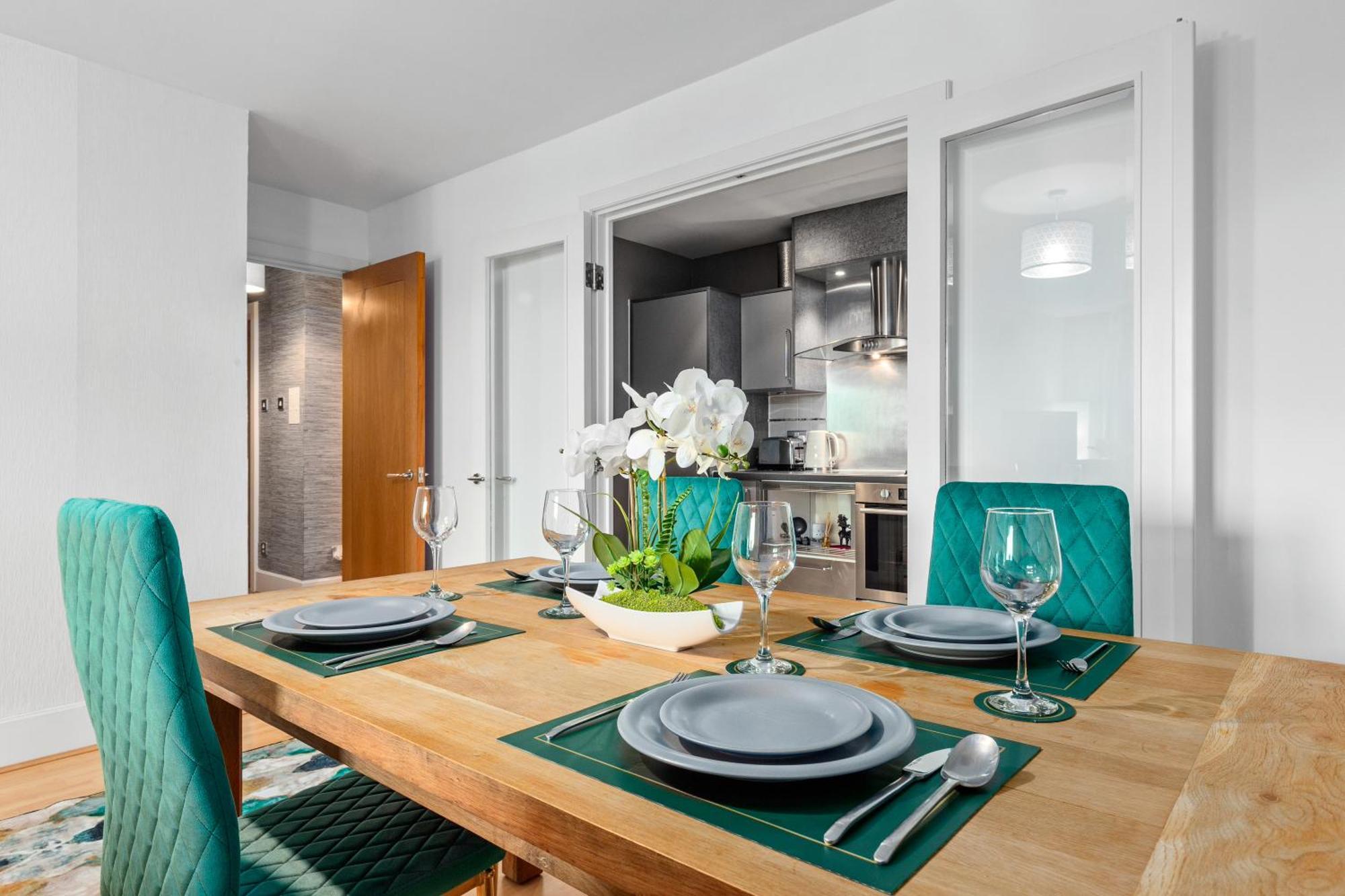 Lägenhet St, George Wharf Vauxhall Bridge Large 2bedrooms With River View Panoramic Balcony *