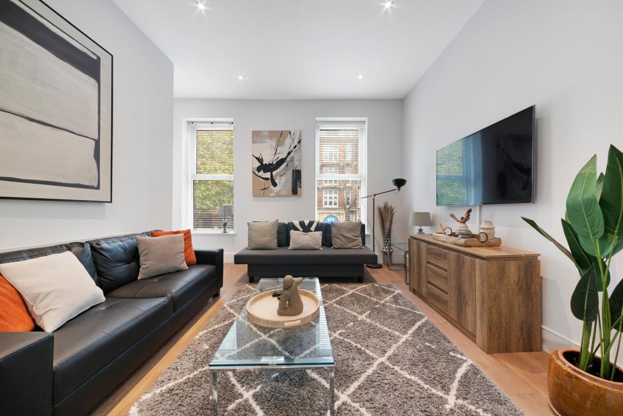 Lägenhet Modern 1 Bed Apartment- Kings Cross Station *