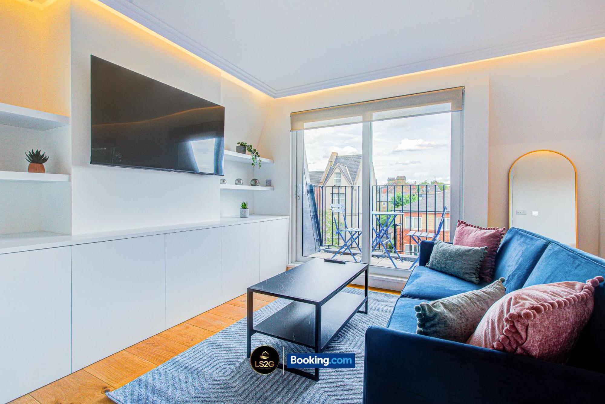Lägenhet 2 Bedroom By Ls2g Short Lets & Serviced Greater With Private Balcony *