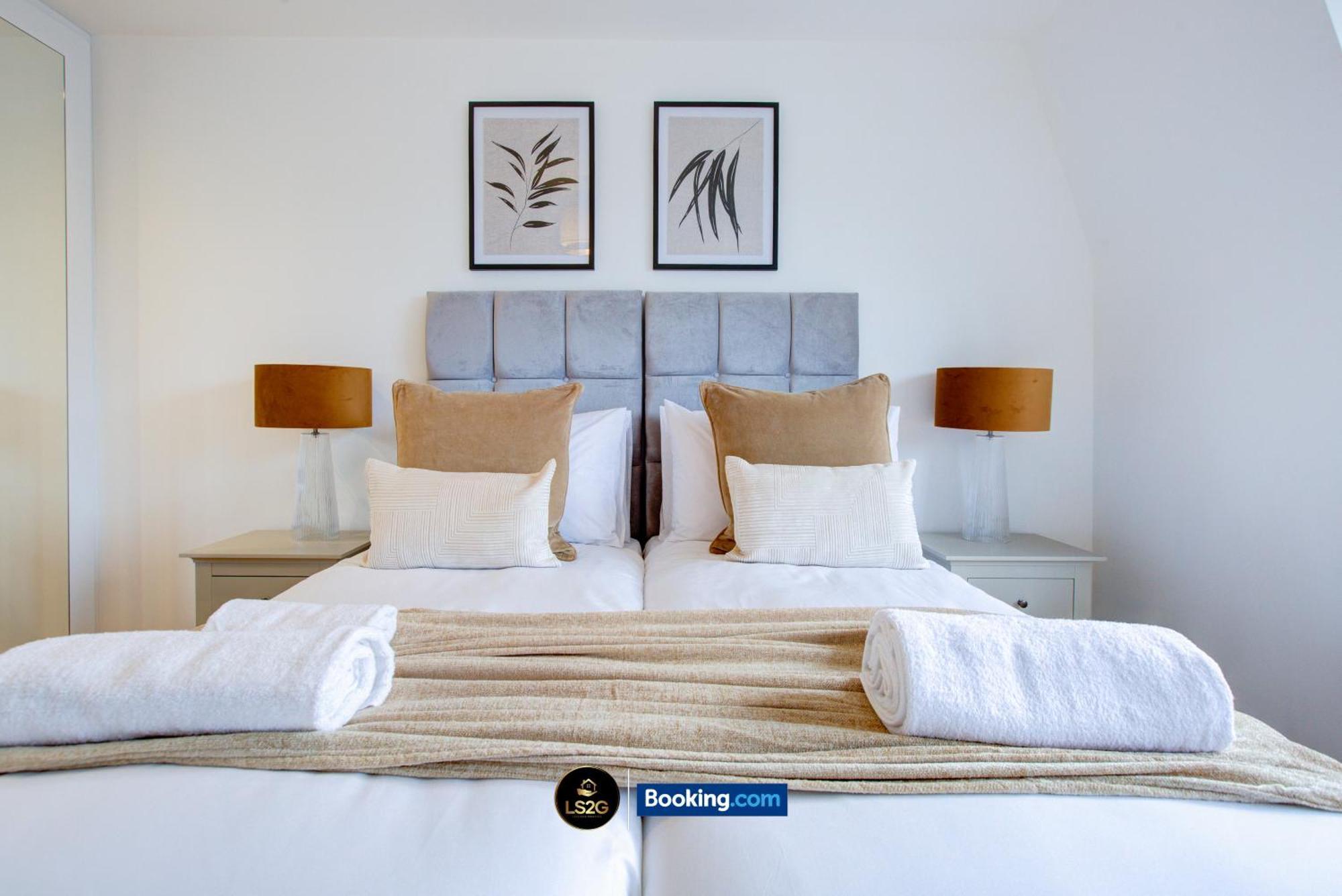Lägenhet 2 Bedroom By Ls2g Short Lets & Serviced Greater With Private Balcony London