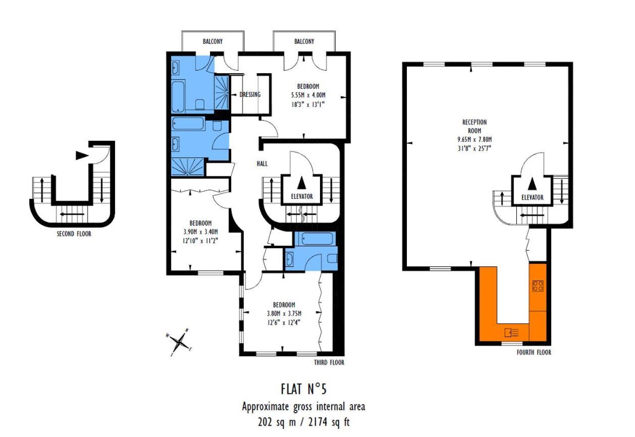 Lejlighed Elegant Penthouse In Prime Location *