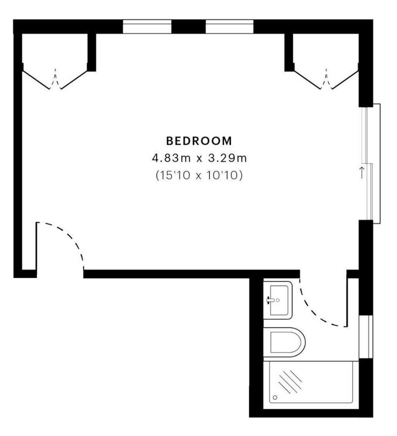 Bedroom In My Seven Dials In Covent Garden Just A Minute's Walk From Soho * London