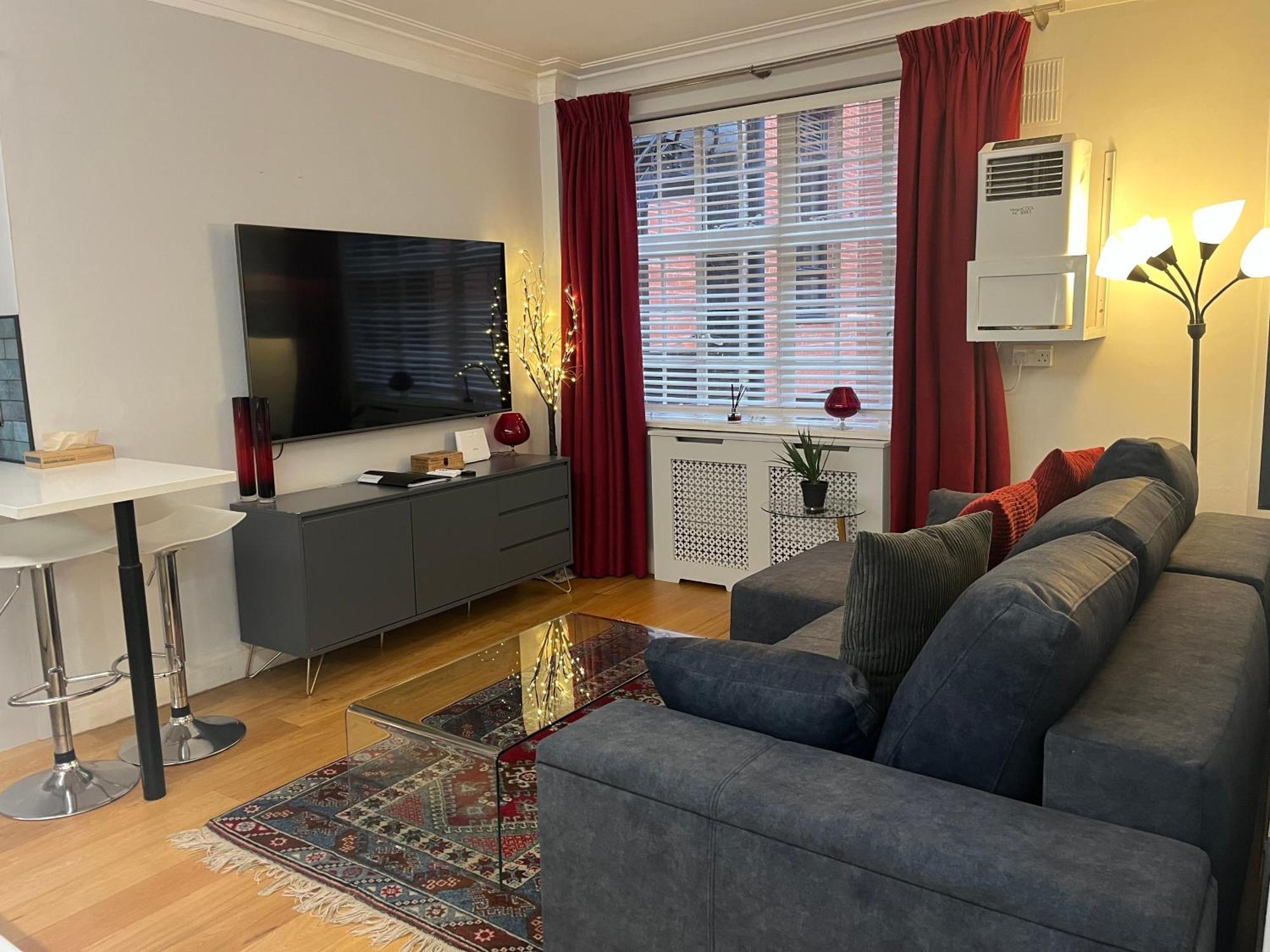 Modern Quiet 1 Bed Flat -mayfair Lejlighed *