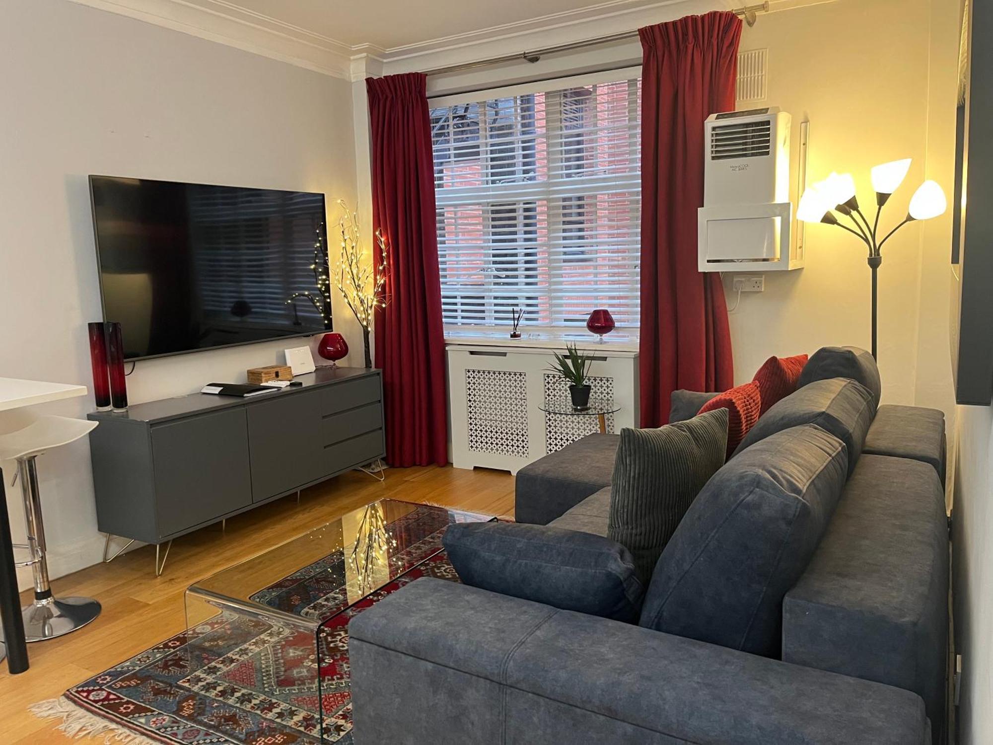 Modern Quiet 1 Bed Flat -mayfair Lejlighed *