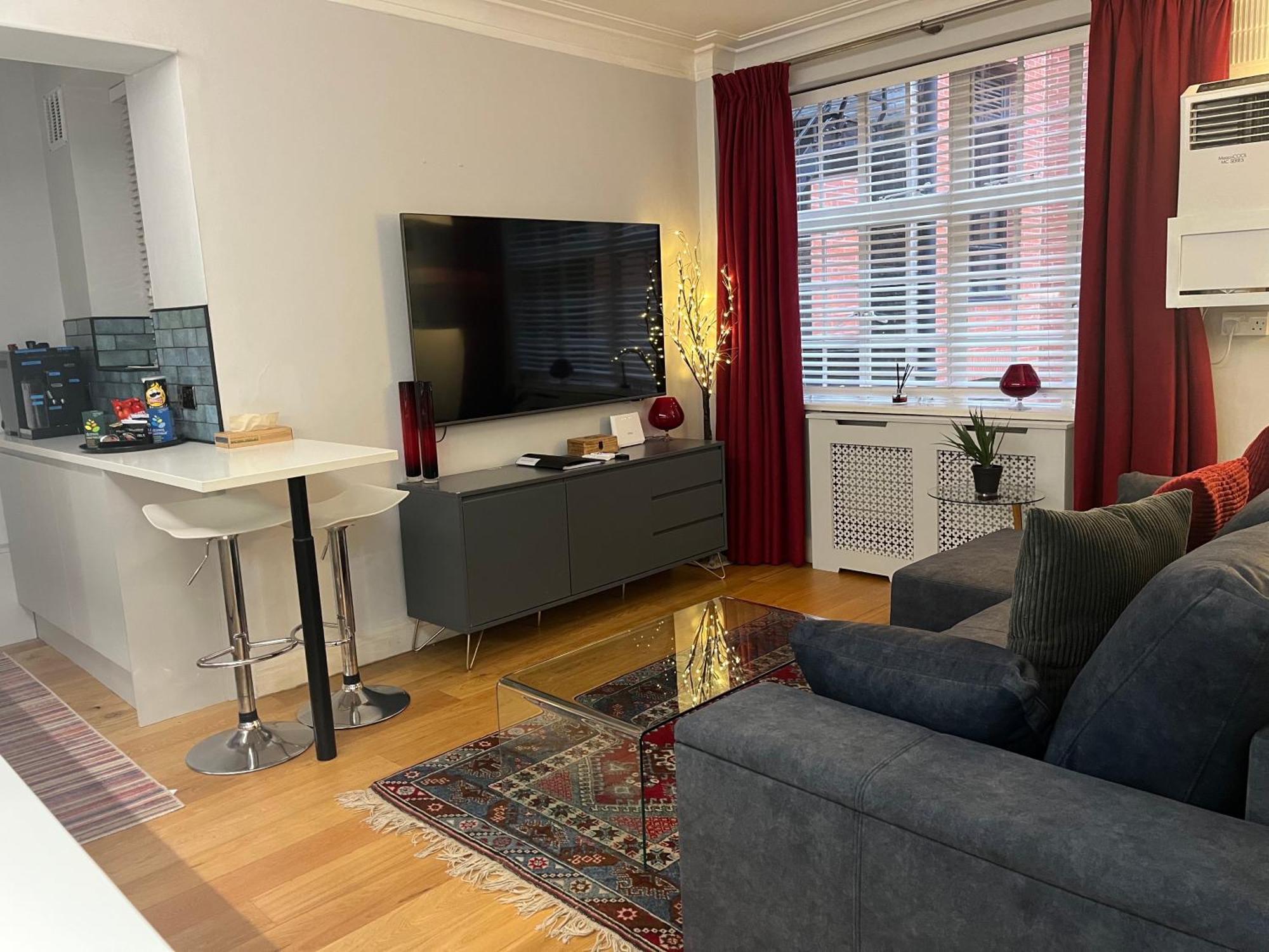 Modern Quiet 1 Bed Flat -mayfair Lejlighed