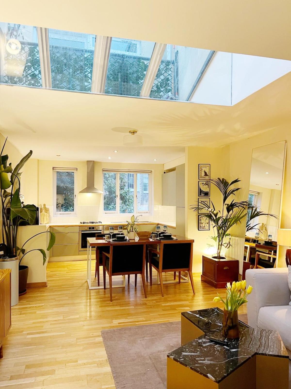 Lägenhet Chic 2bed Loft In Central Near King S Cross *