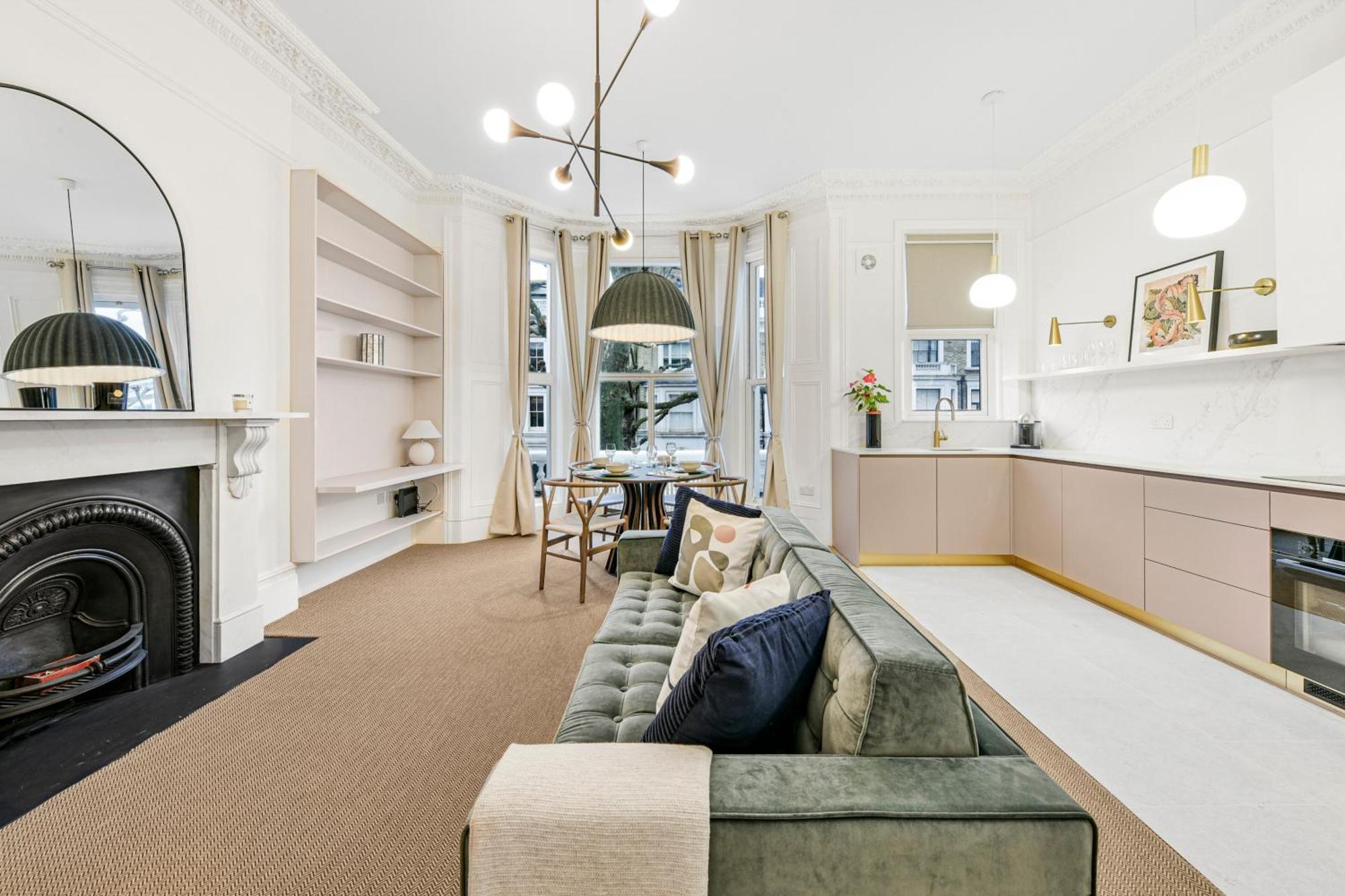 Lägenhet Elegant 1 Bed Kensington Flat- Sleeps 4