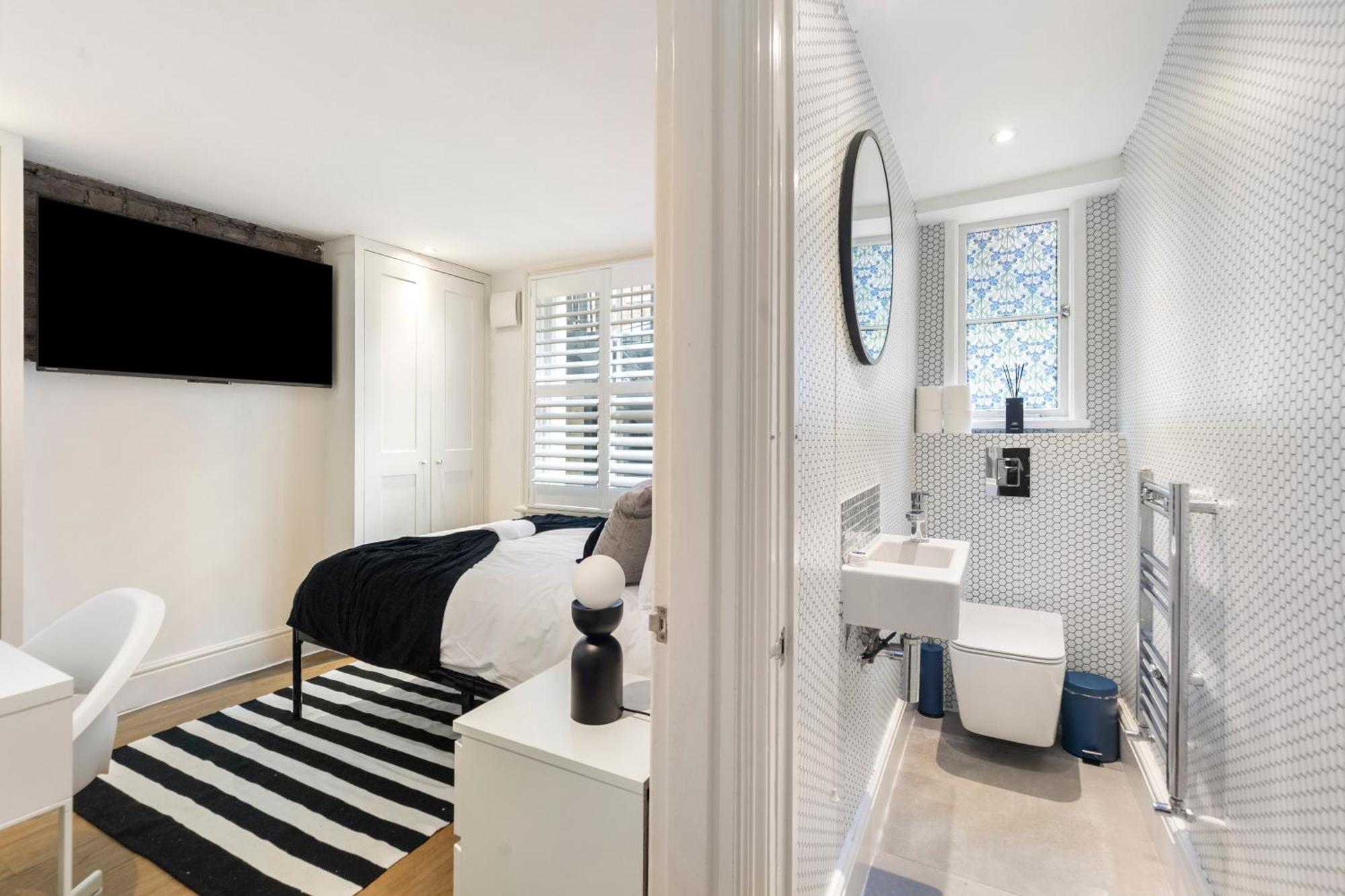 Stylish 2 Bedroom Flat In Prime Location Up To 5 Guests Apartment *