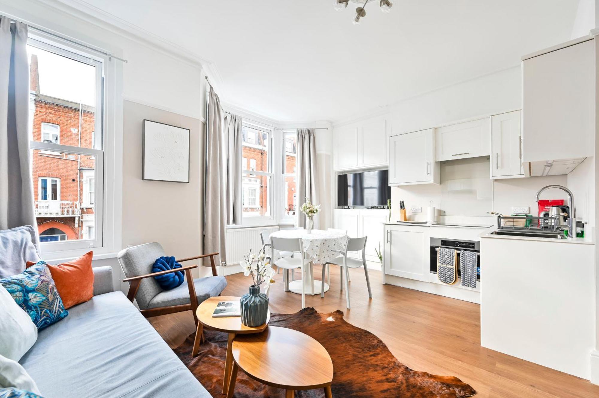 Spacious Bright 2-3 Bed Flat In Fulham By The Thames Appartement *