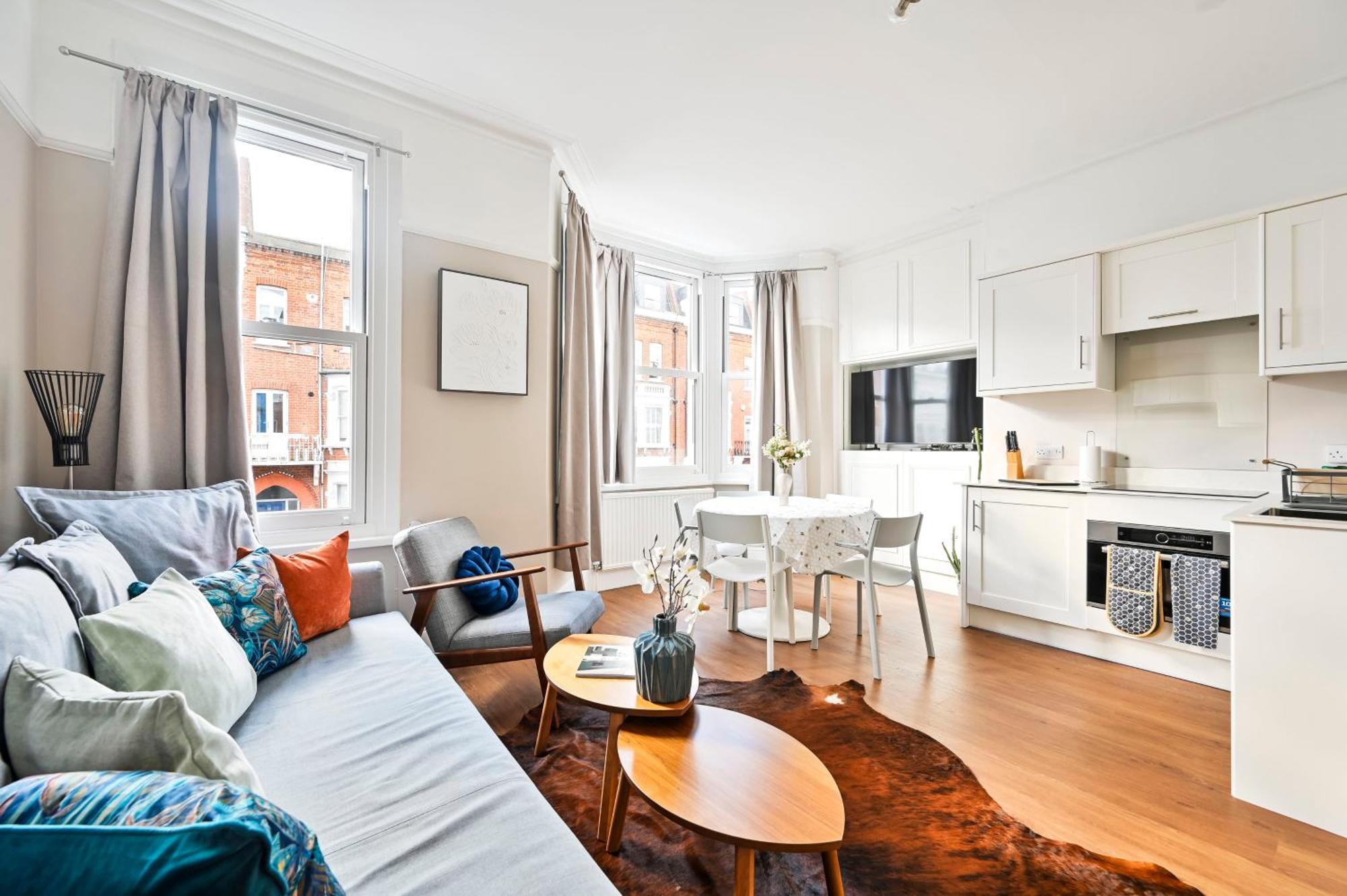 Spacious Bright 2-3 Bed Flat In Fulham By The Thames Londres