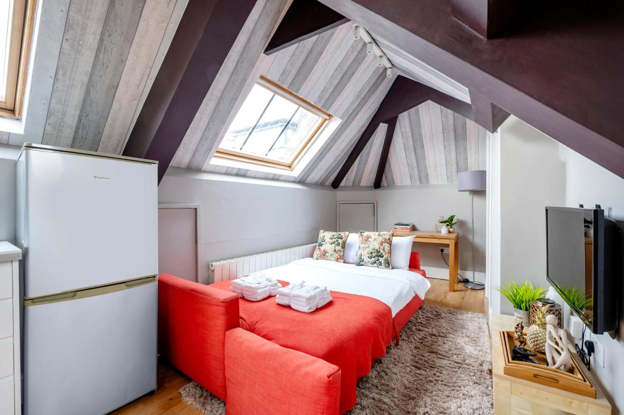 Sunny Loft In Center Of Lägenhet London