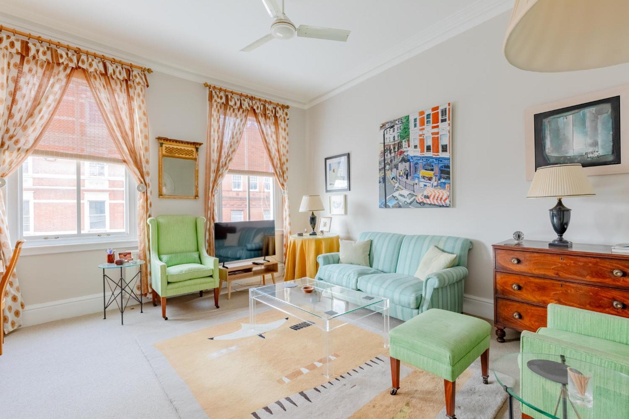 Vintage 1bd Flat 5 Mins From Earls Court Station Apartment London