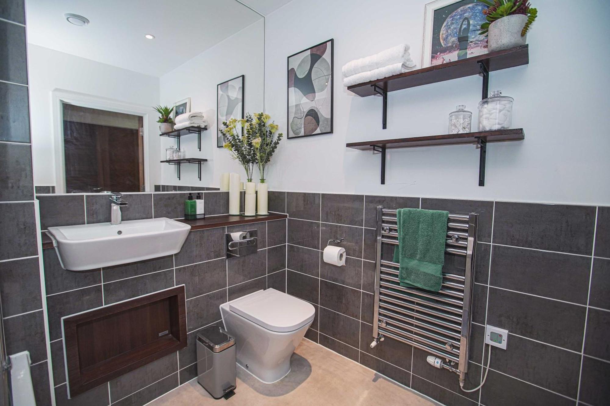 Stylish Brixton 2 Bed- 2 Bath By Pop And Brixton Village Lägenhet