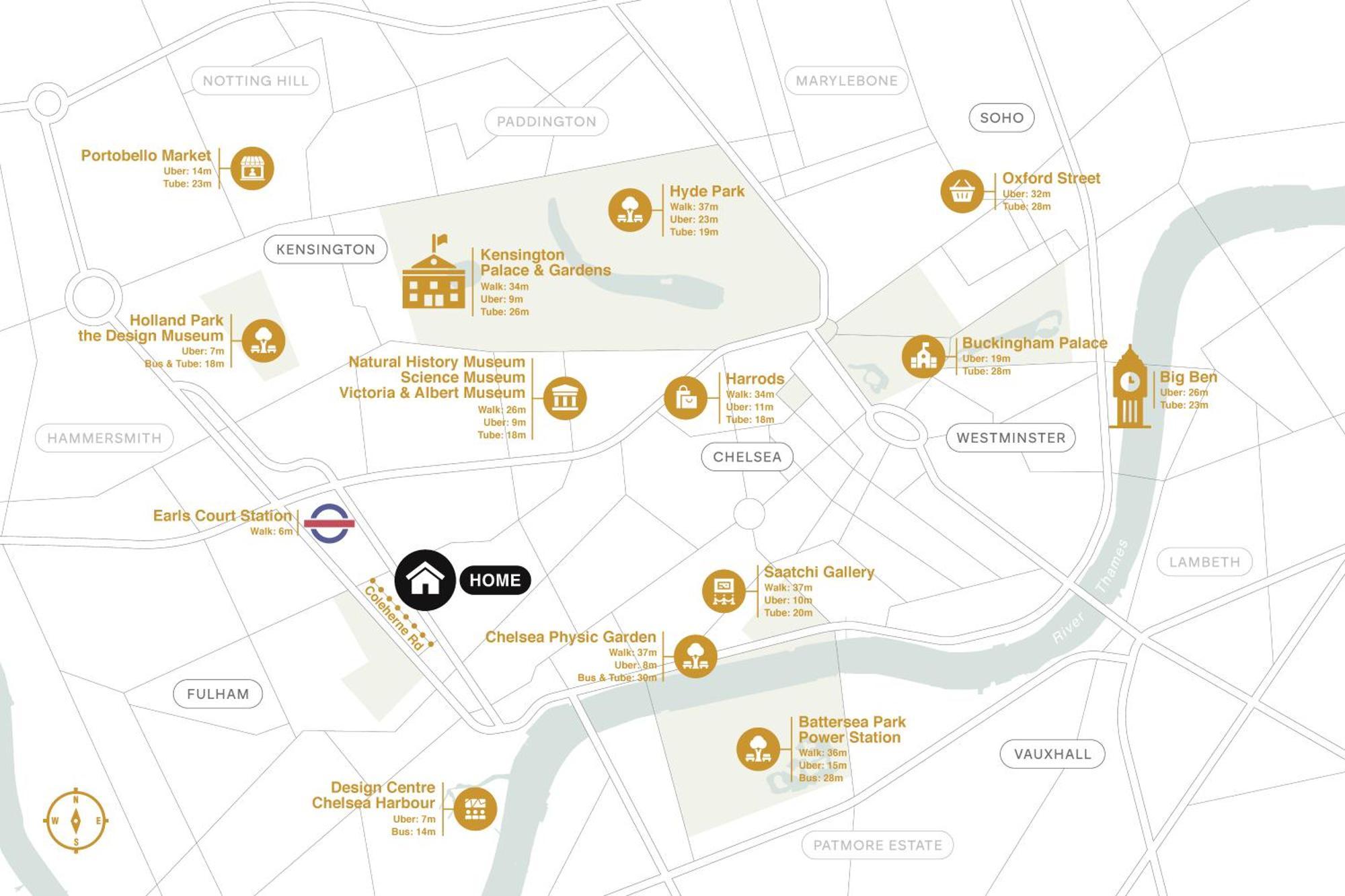 Earls Court Chic Flat In Prime Location Appartamento Londra