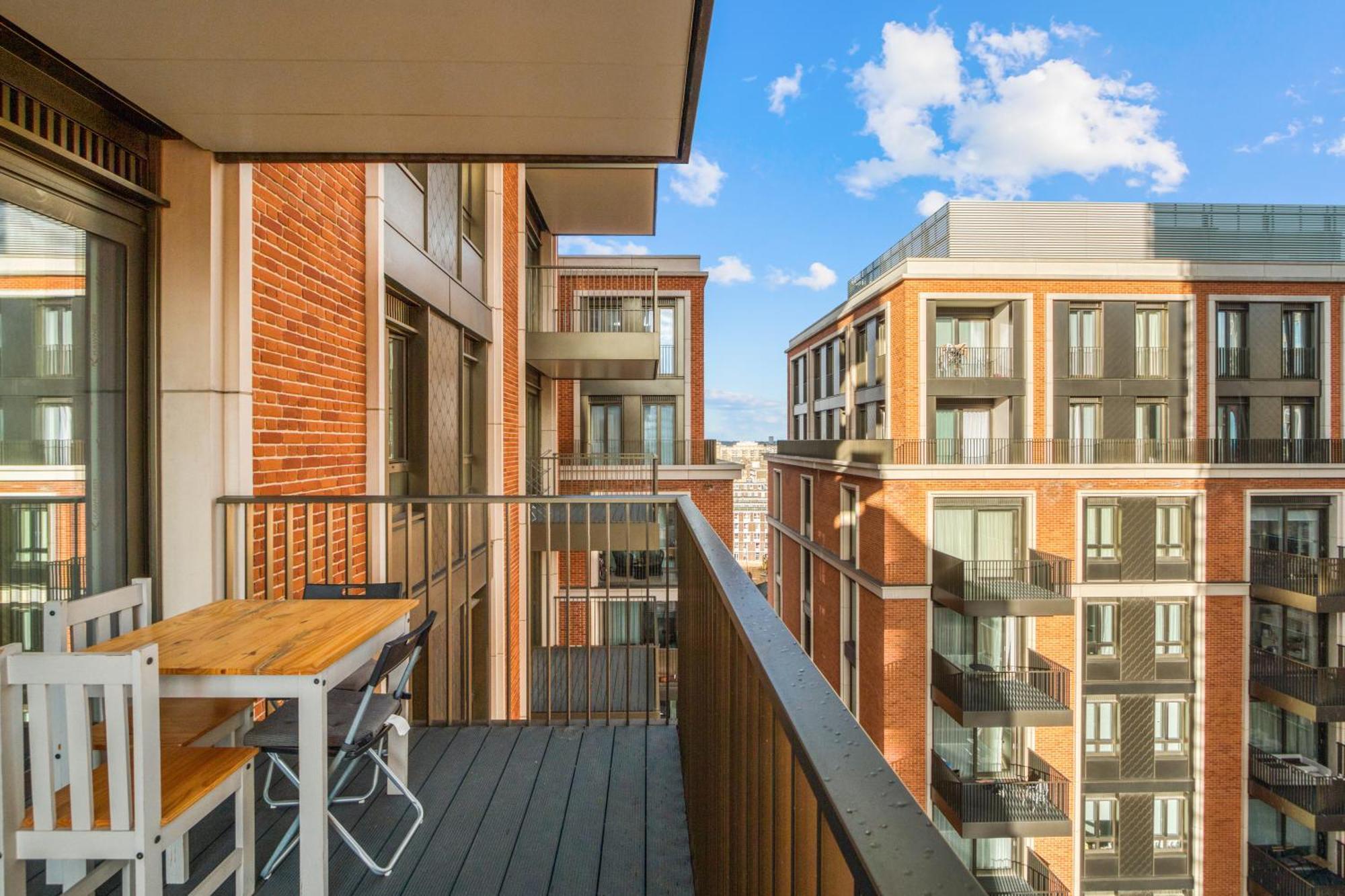 Apartment Hyde Park Luxury 2br 2ba Balcony London
