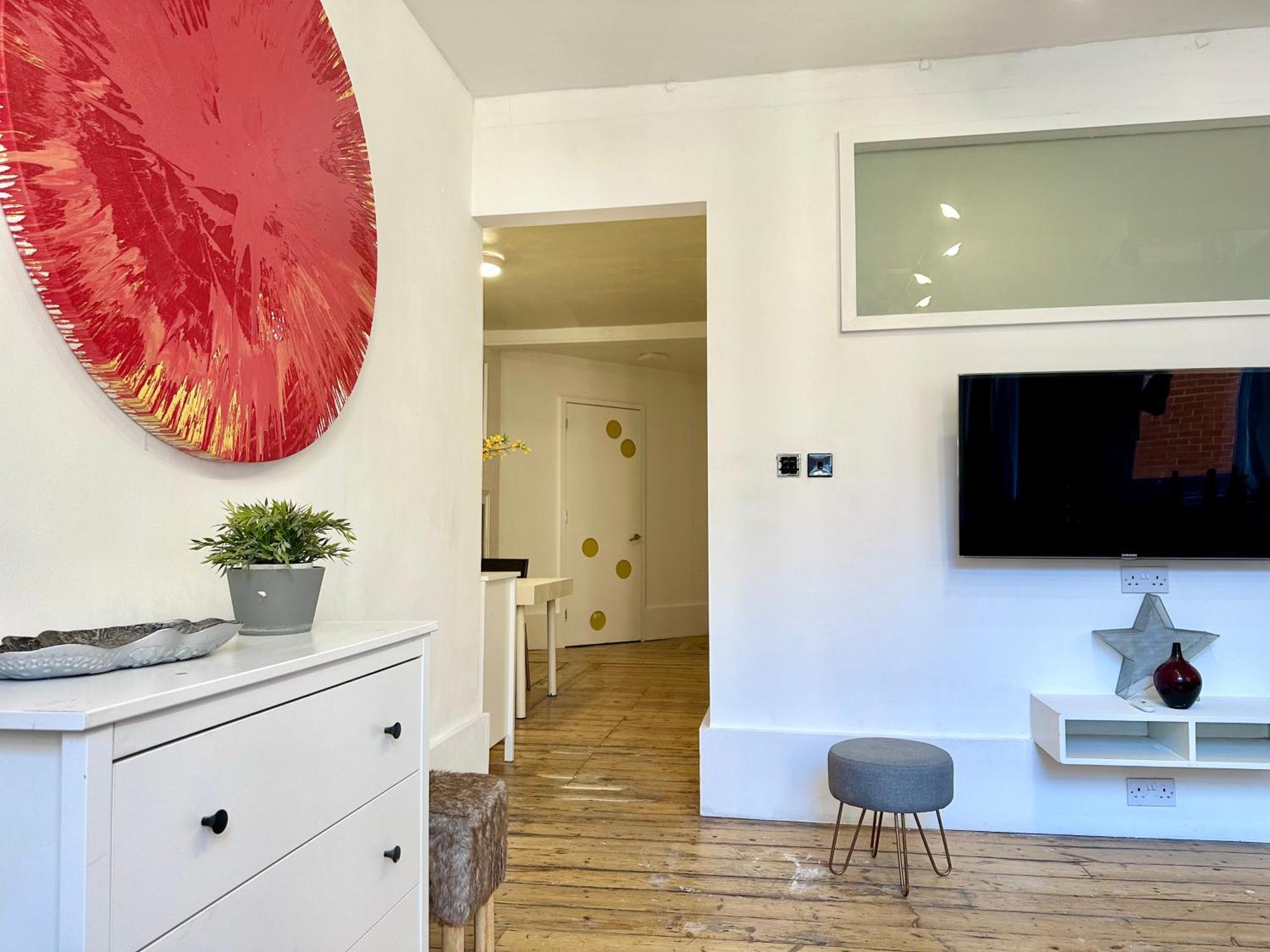 Bright Large Double Bedroom Flat Appartement Londres