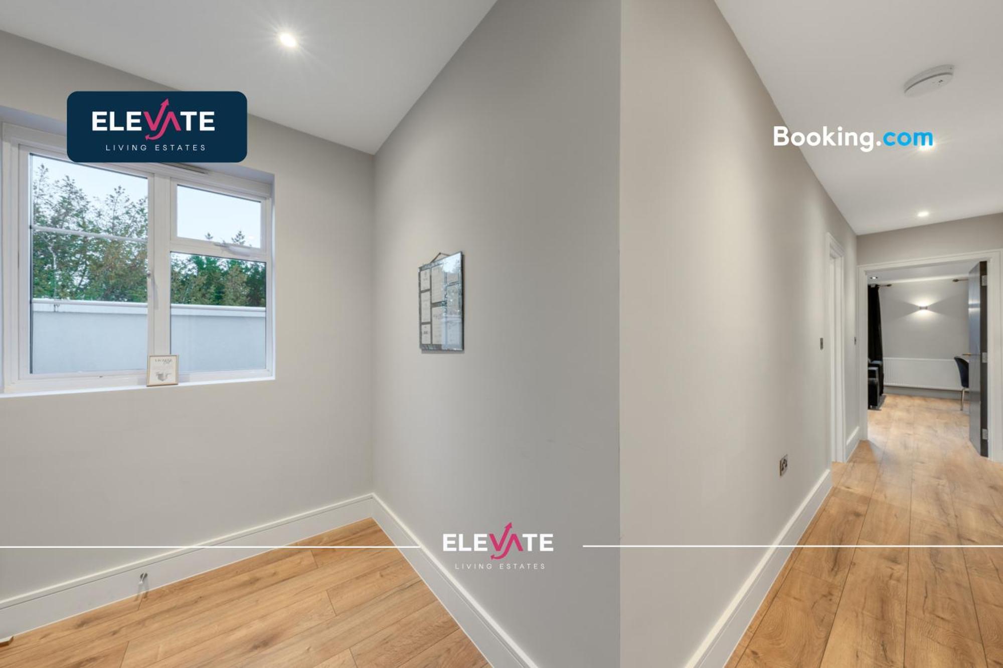Premium Deals L Last-minute Escape L Wembley Stadium Location, Free Parking, Sleeps 8 L Elevate Living Estates Short Lets & Serviced Wembley * Londen