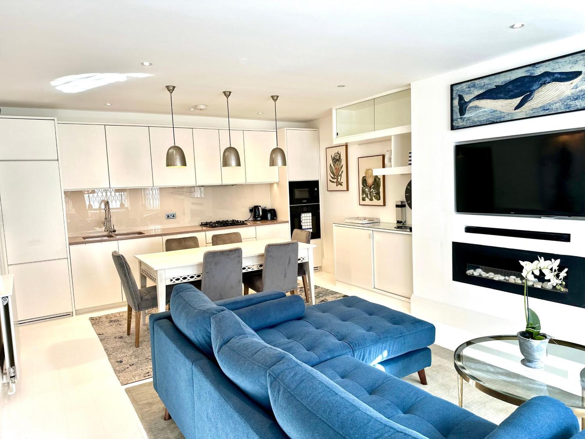 Lägenhet Stylish With Bbq Kensington London