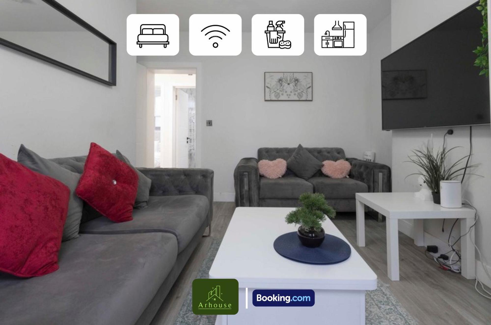 2 Bedroom By Arhouse Short Lets & Serviced Oxford St With Free Wifi Lejlighed London