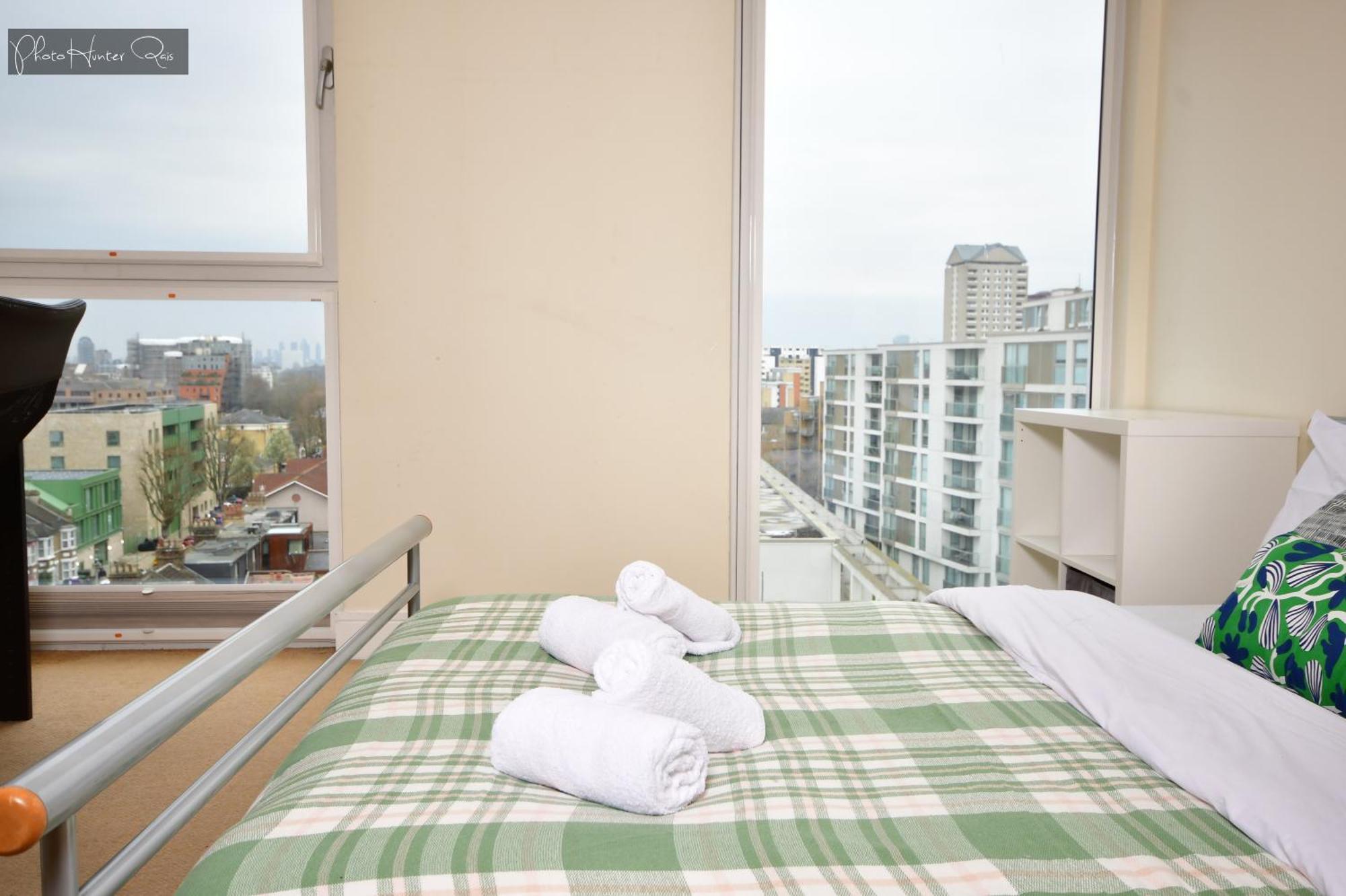 Apartment Comfortable 2 Bedroom Flat With Great View Near Canary Wharf