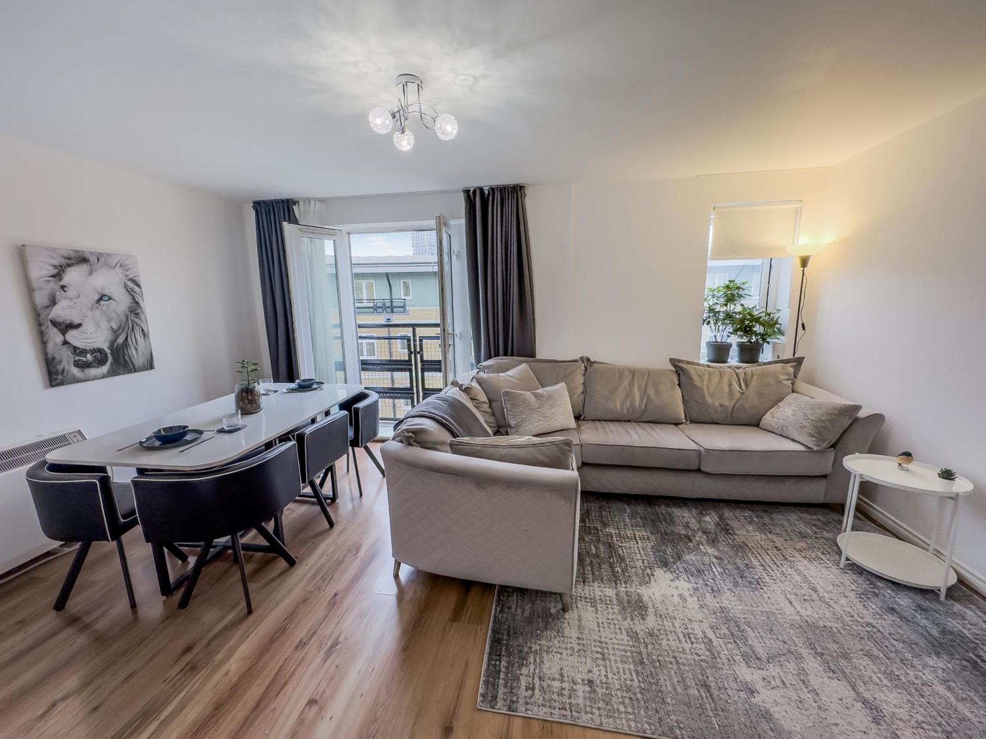 Luxurious 2bed In Canary Wharf Lägenhet *