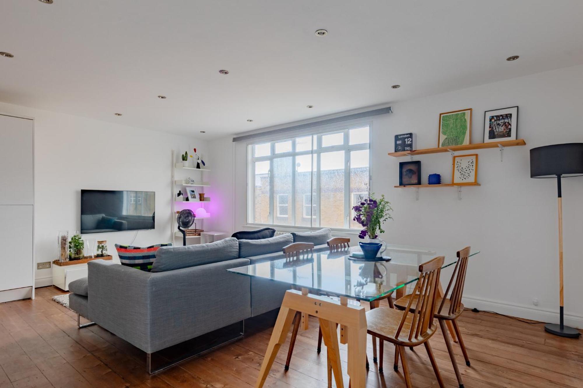 Contemporary 2bd Flat With Balcony Shoreditch Apartment London